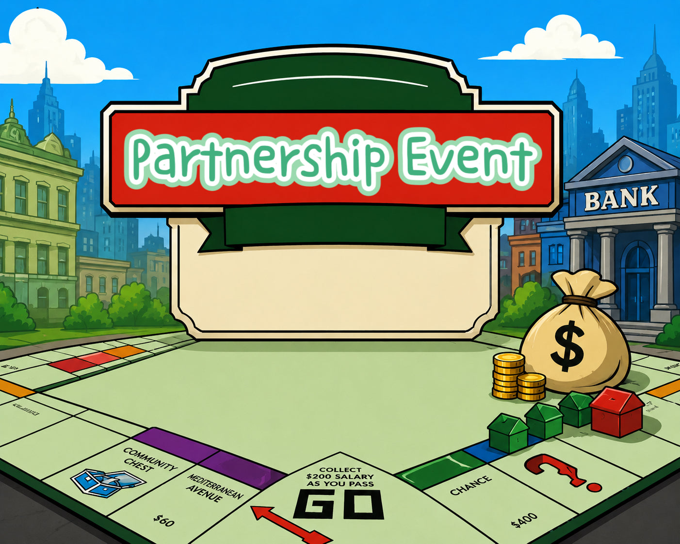 Monopoly go - Partnership event 12 hours completion