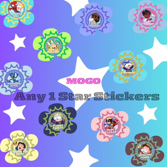 1 Star Stickers